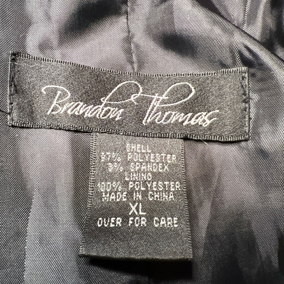 Brandon Thomas XL Red & Black 3 Button Jacket - Picture 4 of 5